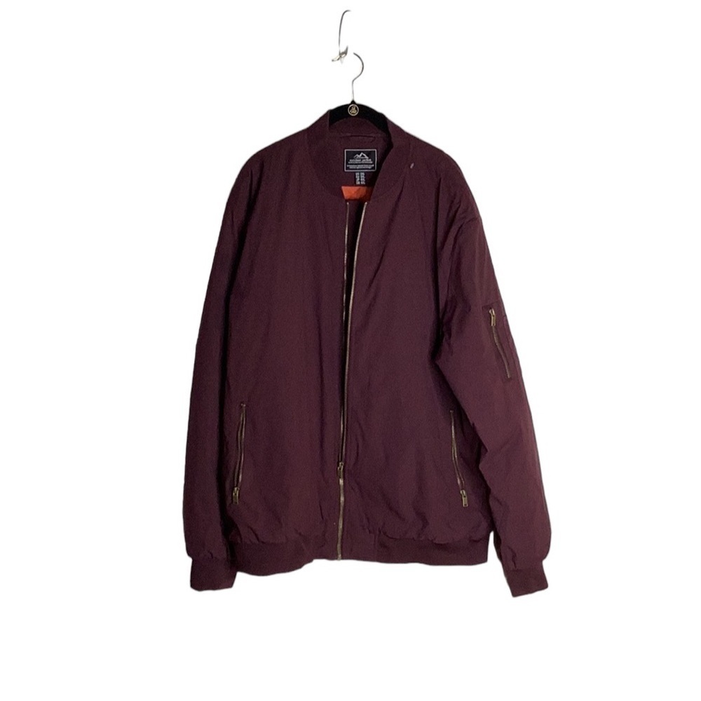 Men's Lightweight Bomber Jacket Casual Windbreaker Zip Up Coat- Size 2 XL